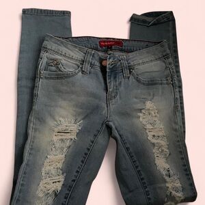 YMI Distressed Skinny Jeans